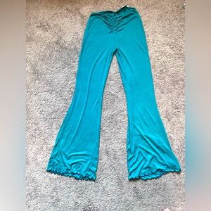 Out from Under ribbed stretch flare pants - small